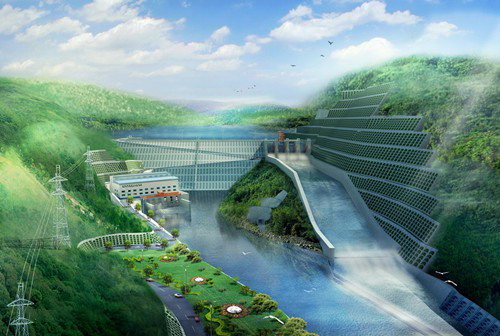 花都老挝南塔河1号水电站项目